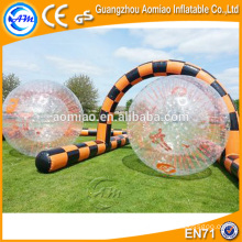 Kid size human baby hamster ball / inflatable zorb ball track